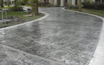 stamped concrete overlay near me